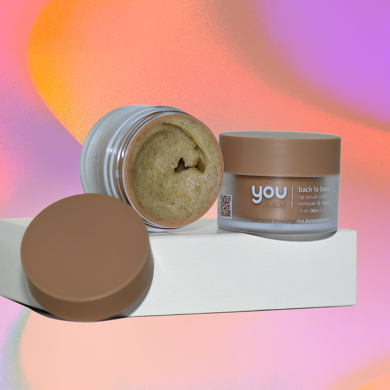 Back-To-Bare-Lip-Scrub-open_2500x2500-2 You x Katavi | back to bare - Image 1